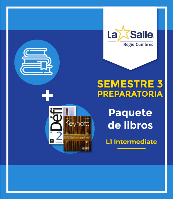 DOCENTES IR CUMBRES: Paquete de Libros 3er Semestre Intermediate