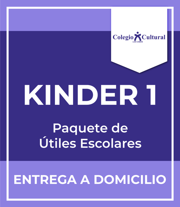 Colegio Cultural Los Cabos: Útiles de 1ero Kinder