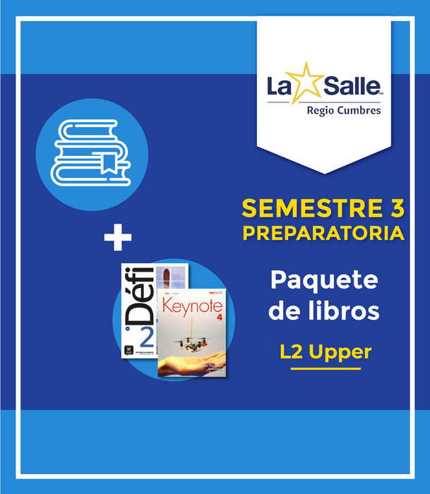 DOCENTES IR CUMBRES: Paquete de Libros 3er Semestre Upper - Intermediate