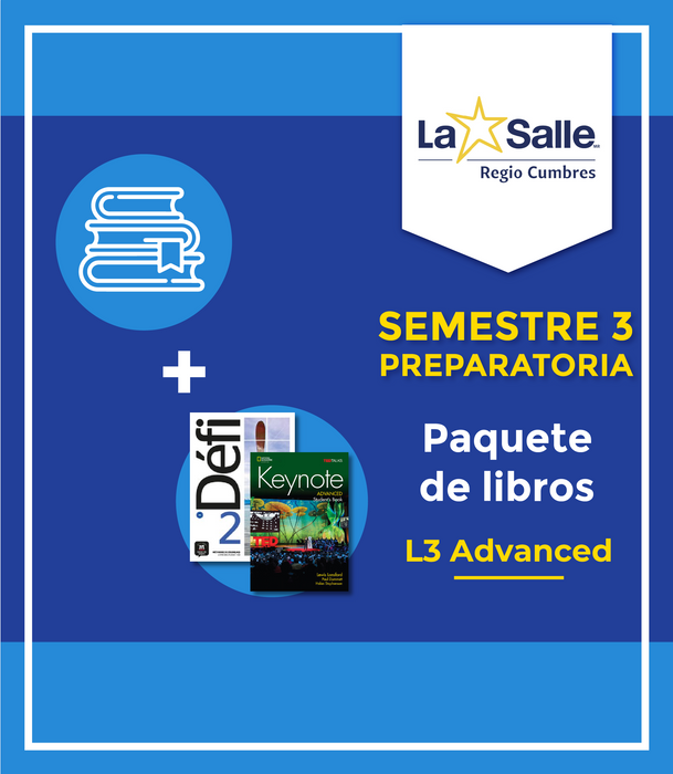 DOCENTES IR CUMBRES: Paquete de Libros 3er Semestre Advanced