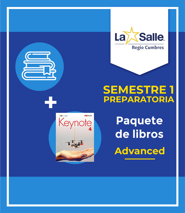 IR CUMBRES: Paquete de Libros 1er Semestre Level 3 Advanced
