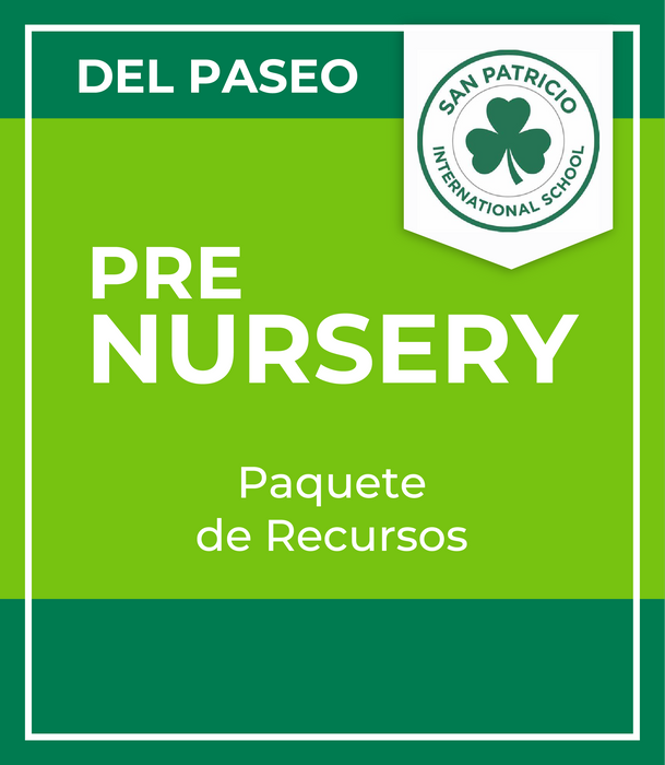 San Patricio Del Paseo: Recursos Pre Nursery