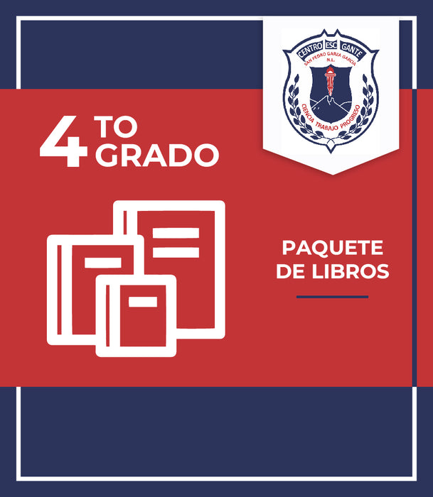 Centro Escolar Gante: Paquete de Libros 4to de primaria