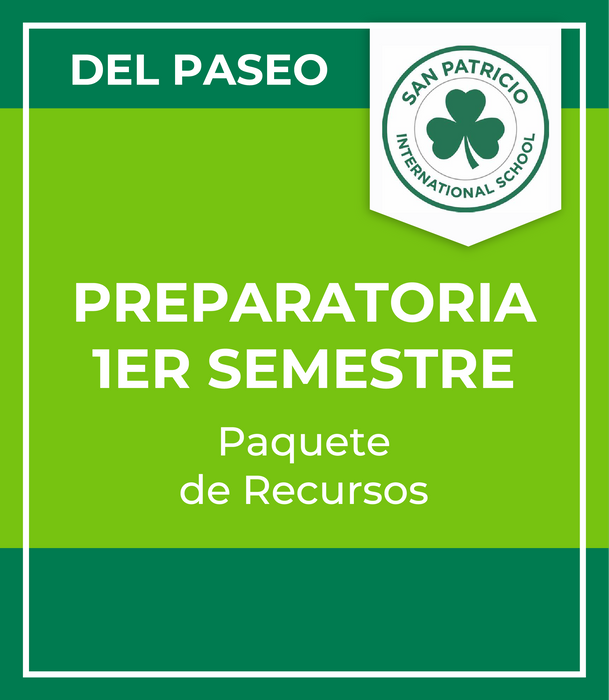 Preparatoria San Patricio Del Paseo: Recursos 1er Semestre