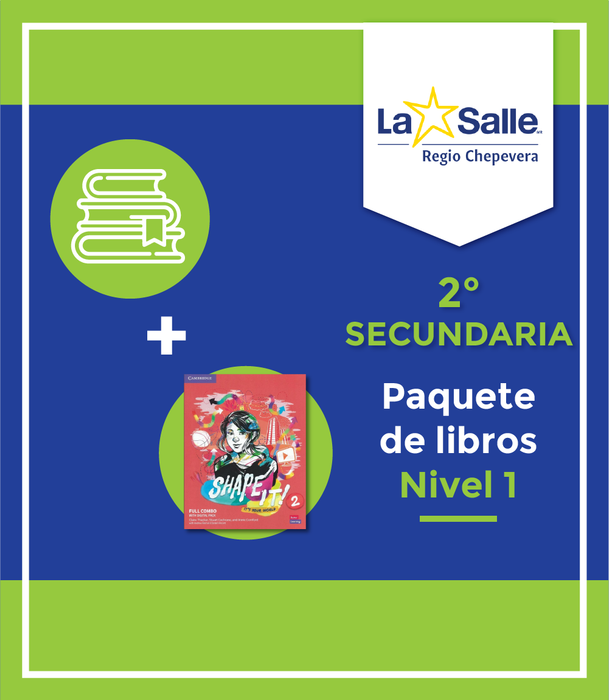 IR CHEPEVERA: Paquete de Libros 2do Secundaria Nivel 1