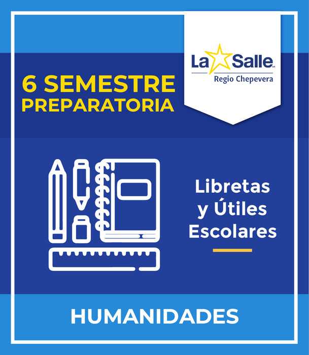 IR CHEPEVERA: Paquete de Libretas y Útiles 6to Semestre Humanidades