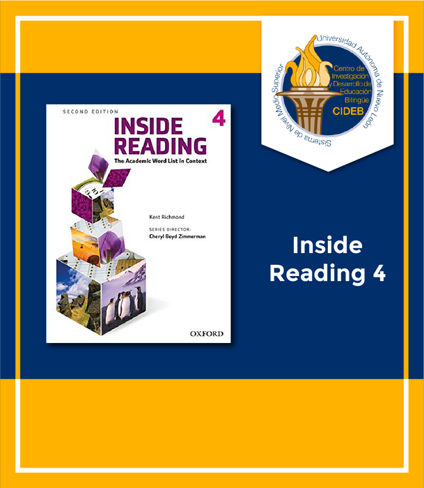 CIDEB MEDEROS: Inside Reading, The Academic Word List in Context 2do Ed.