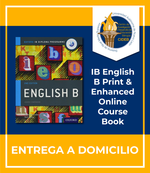 CIDEB: IB English B Print & Enhanced Online Course (Entrega a Domicilio)