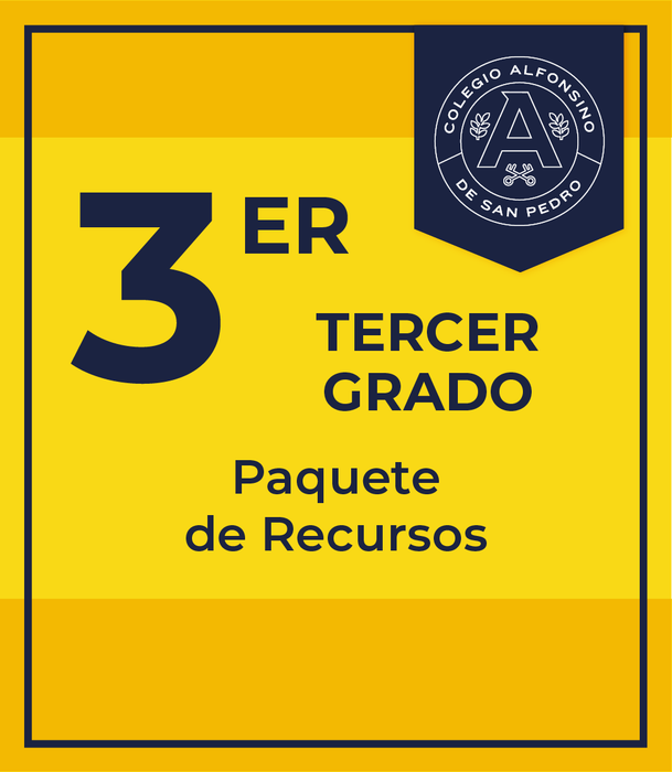 Colegio Alfonsino De San Pedro: Paquete de Recursos 3er Grado