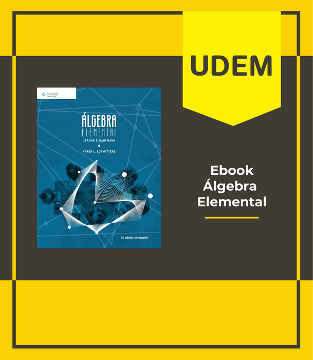 UDEM: Ebook Álgebra Elemental