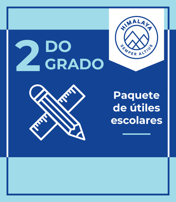 Himalaya: Paquete de Útiles 2do Grado