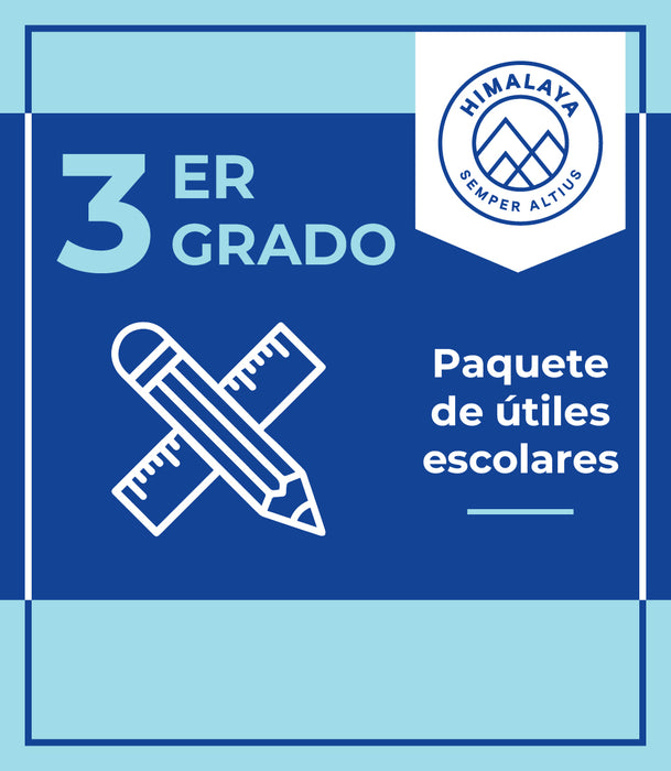 Himalaya: Paquete de Útiles 3er Grado