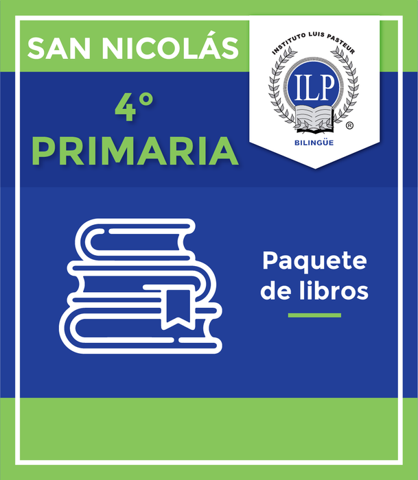 Instituto Luis Pasteur San Nicolás: Paquete de Libros 4° Primaria