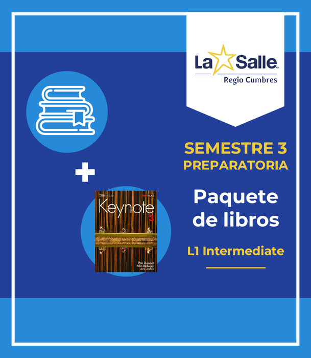 IR CUMBRES: Paquete de Libros 3er Semestre Intermediate