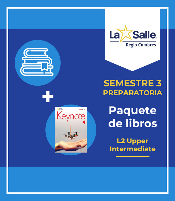 IR CUMBRES: Paquete de Libros 3er Semestre Upper Intermediate