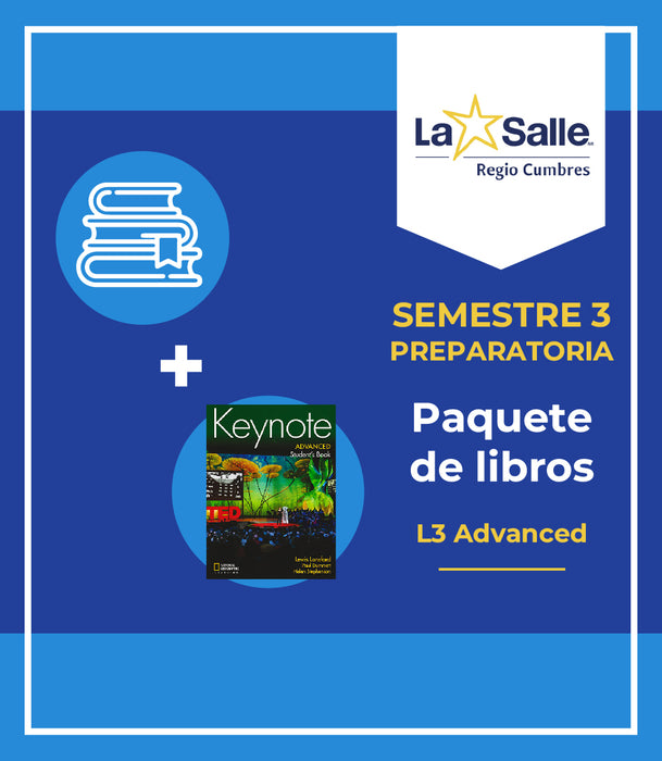 IR CUMBRES: Paquete de Libros 3er Semestre Advanced