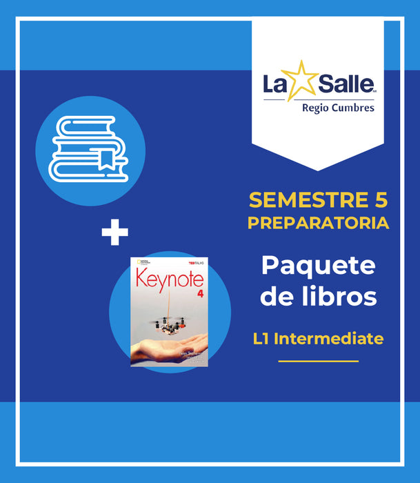 IR CUMBRES: Paquete de Libros 5to Semestre Intermediate
