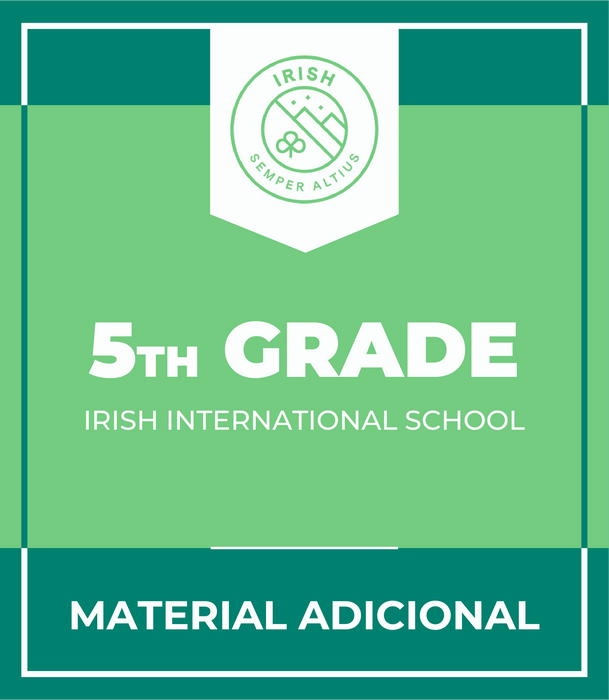Instituto Irlandés: Paquete de Material Adicional 5to Grado