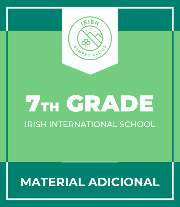 Instituto Irlandés: Paquete de Material Adicional 7mo Grado