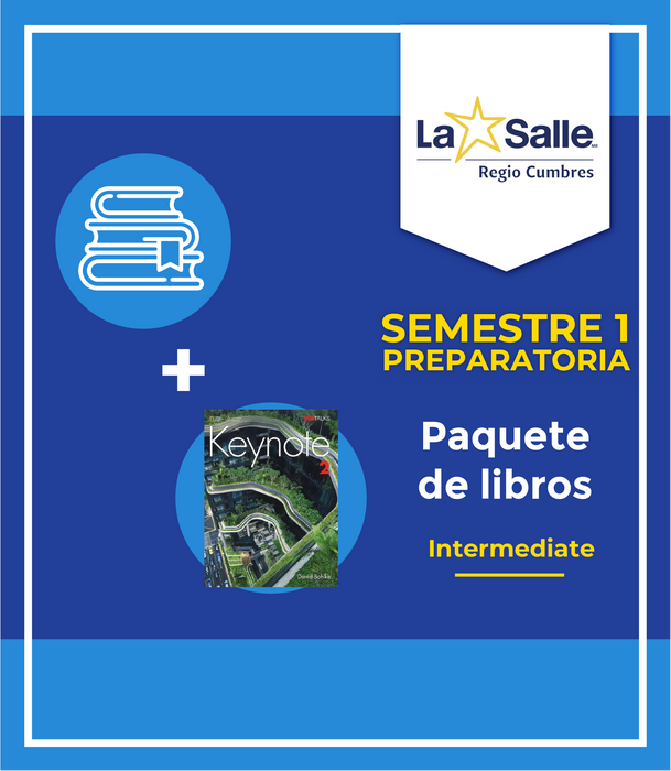IR CUMBRES: Paquete de Libros 1er Semestre Intermediate