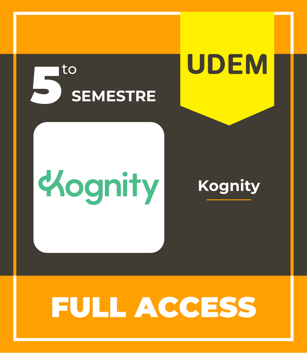 Prepa UDEM Internacional Quinto Semestre: KOGNITY FULL ACCESS