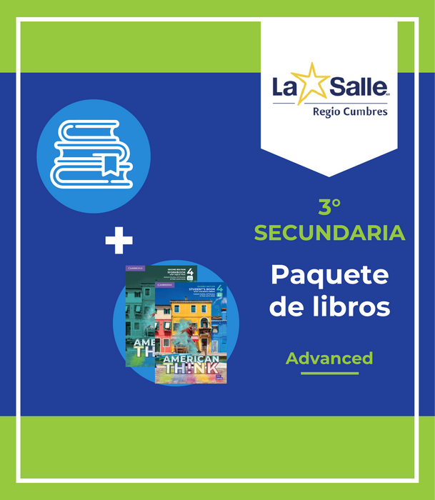 IR CUMBRES: Paquete de Libros 3ero Secundaria Advanced