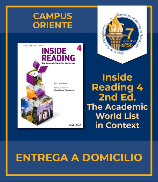 Preparatoria 7 UANL Campus Oriente: Inside Reading, The academic Word List in Context 2do ed