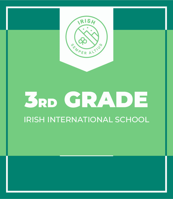 Instituto Irlandés: Paquete de Útiles Escolares 3er Grado