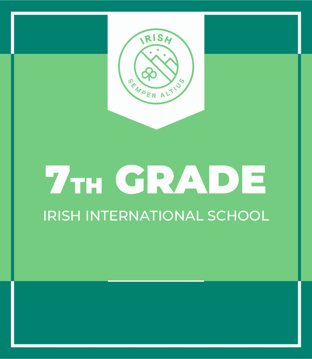 Instituto Irlandés: Paquete de Útiles Escolares 7mo Grado