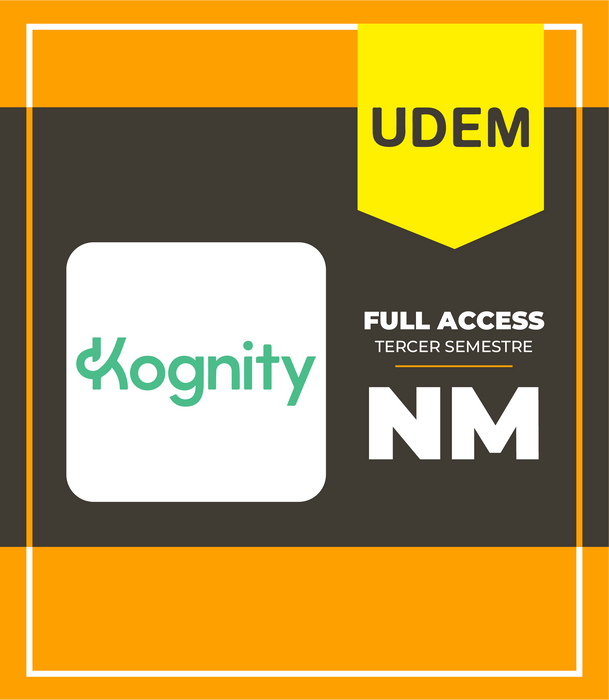Prepa UDEM Internacional Tercer Semestre: KOGNITY FULL ACCESS NM