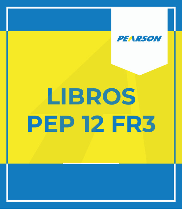 Colegio Pearson: Paquete de libros PEP 12 FR3