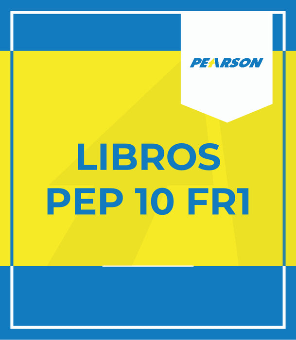 Colegio Pearson: Paquete de libros PEP 10 FR1