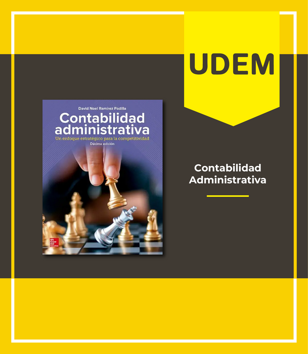 UDEM: Contabilidad Administrativa