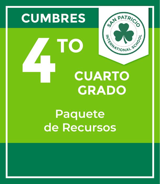 San Patricio Cumbres: Recursos 4to Grado