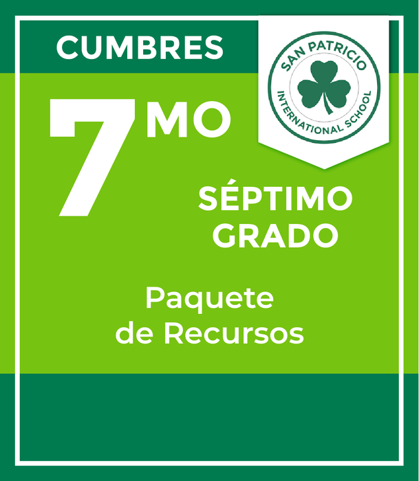 San Patricio Cumbres: Recursos 7mo Grado