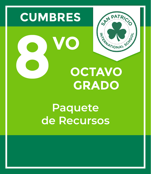 San Patricio Cumbres: Recursos 8vo Grado