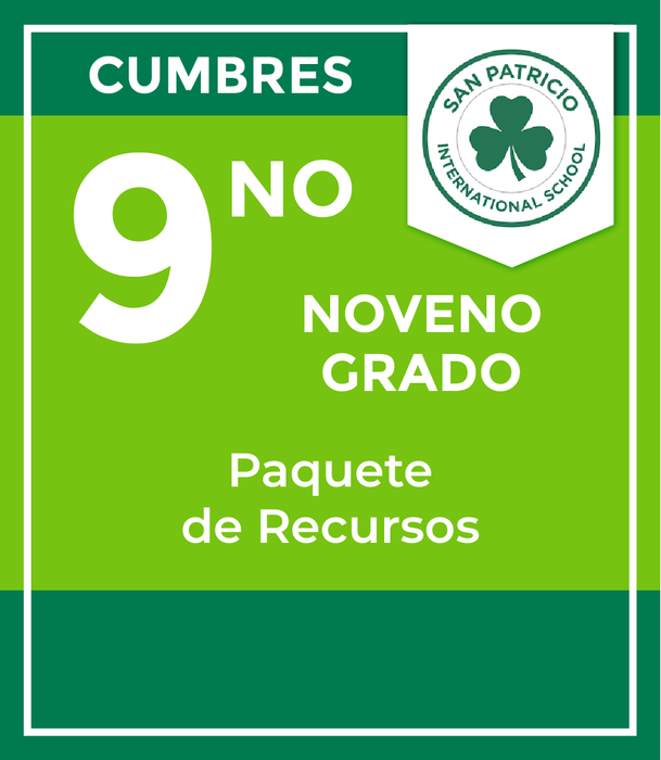 San Patricio Cumbres: Recursos 9no Grado