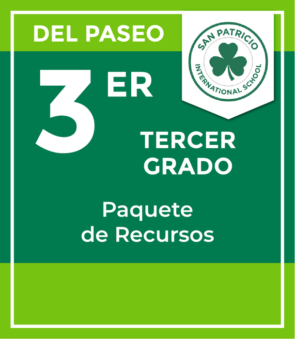 San Patricio Del Paseo: Recursos 3er Grado