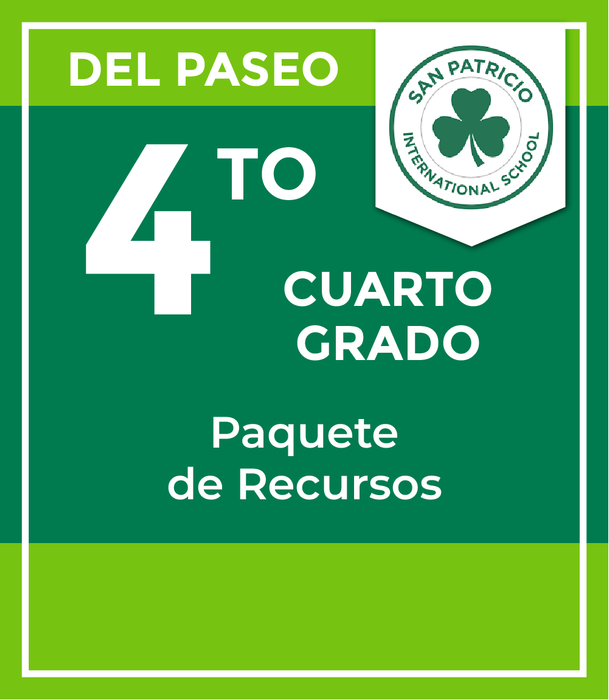 San Patricio Del Paseo: Recursos 4to Grado