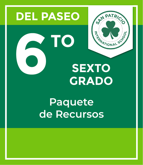 San Patricio Del Paseo: Recursos 6to Grado