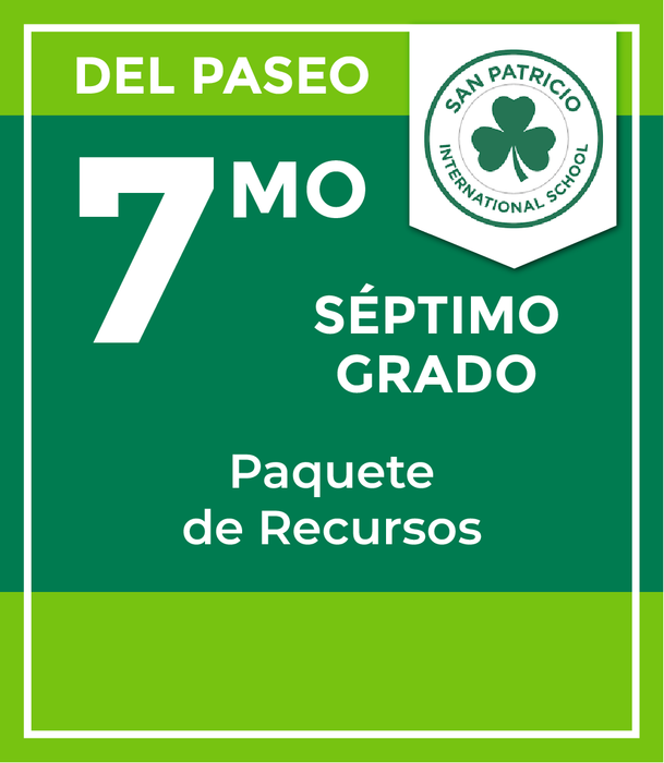 San Patricio Del Paseo: Recursos 7mo Grado