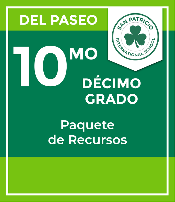 San Patricio Del Paseo: Recursos 10mo Grado