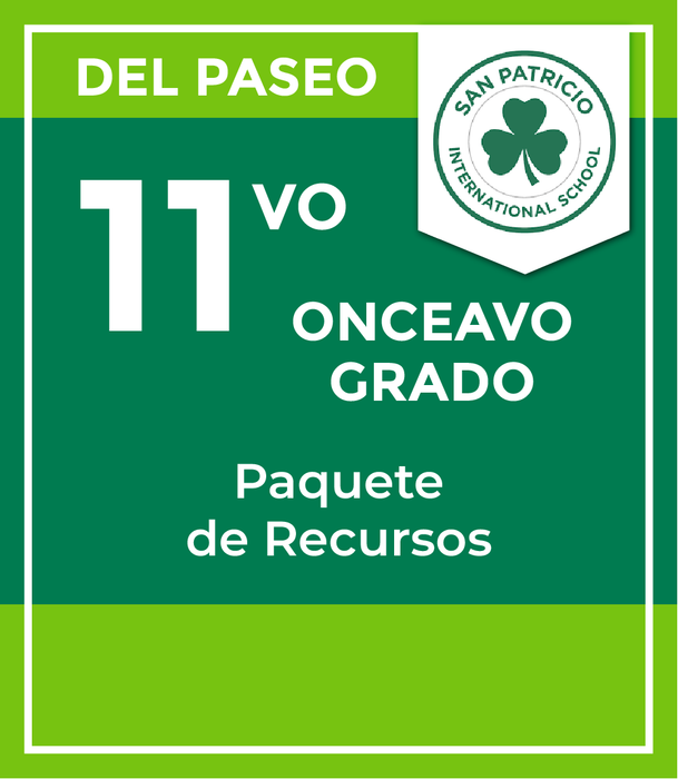 San Patricio Del Paseo: Recursos 11vo Grado