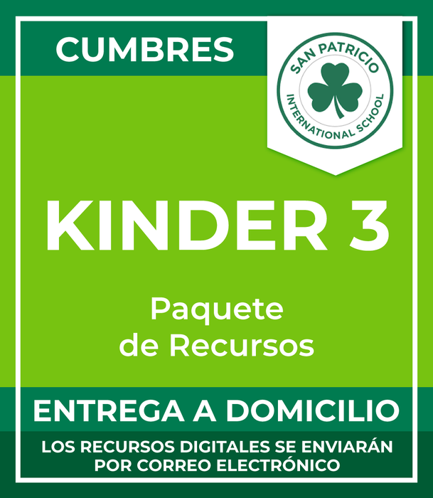 San Patricio Cumbres: Recursos 3ero Kinder