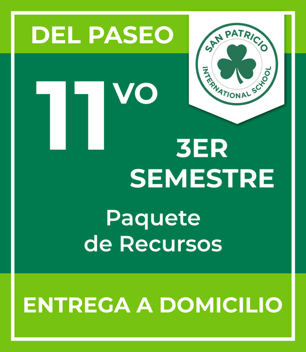 San Patricio Del Paseo: Recursos 11vo Grado