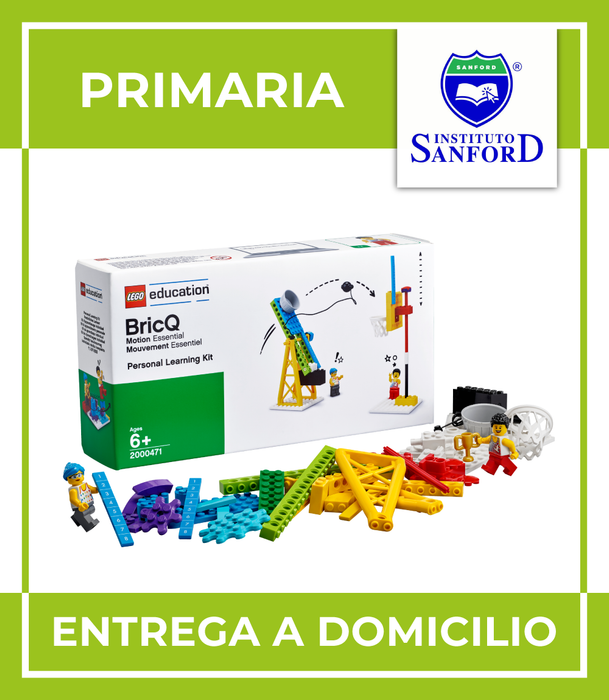 Instituto Sanford Campus Aguascalientes: Kit Individual BricQ Motion Essential LEGO® Education™ PRIMARIA (Envio a Domicilio)