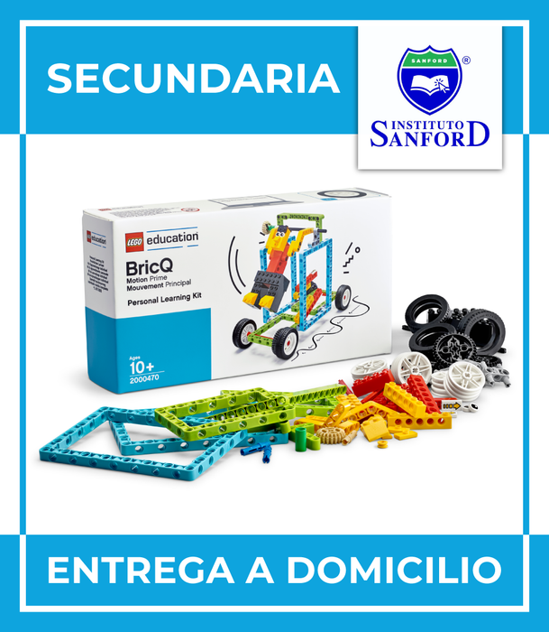 Instituto Sanford Campus Aguascalientes: Kit Individual BricQ Motion Prime LEGO® Education™ SECUNDARIA (Envio a Domicilio)
