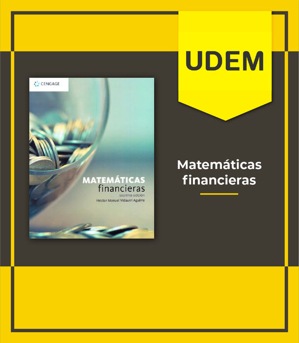 UDEM: Matemáticas Financiera