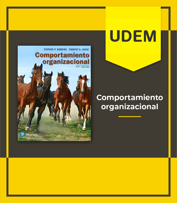 UDEM: Comportamiento Organizacional