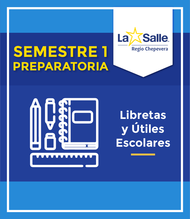 IR CHEPEVERA: Paquete de Libretas y Útiles 1er Semestre
